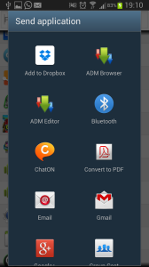 Share Android Applications Via Wifi, Bluetooth