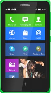 The New Affordable Nokia X+ Dual SIM smartphone.