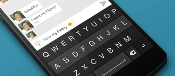 Fleksy keyboard apk file for android smartphones