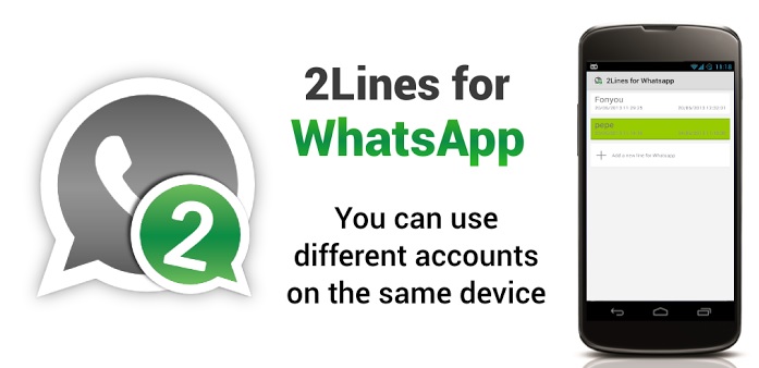 How to use two different WhatsApp account on the same phone