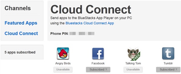 Steps to Sync your phone applications with the BlueStacks available on your PC